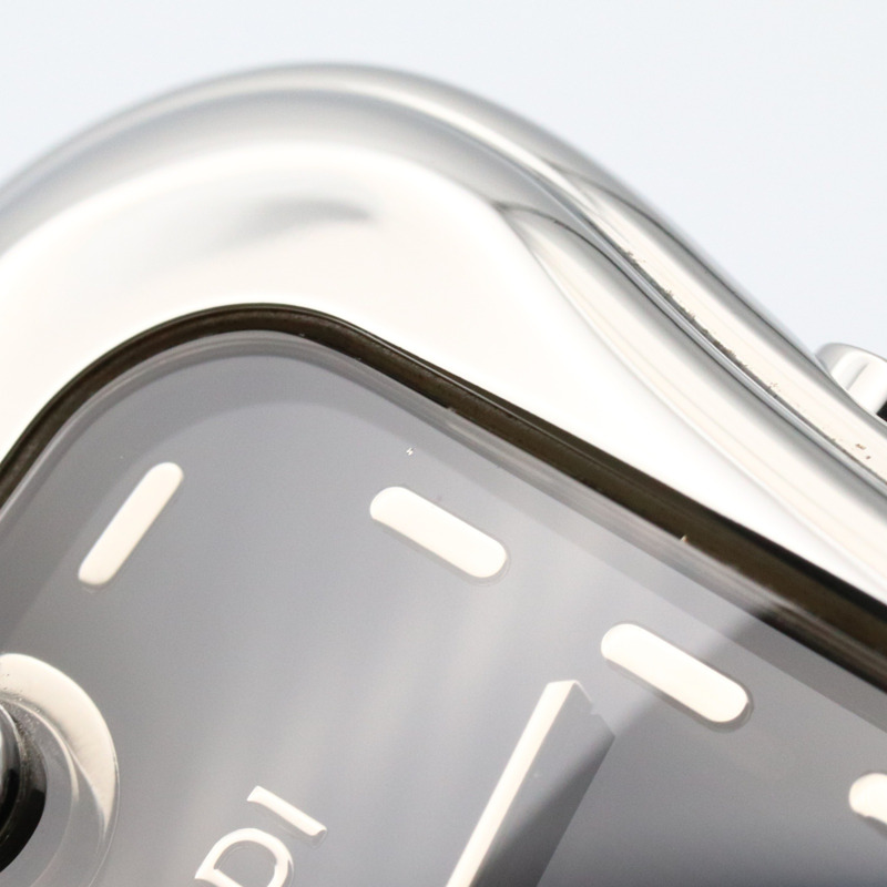 芬迪 (Fendi) 扣環圖案腕錶，不鏽鋼材質，女士款，黑色，3800克-10