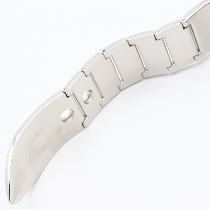 芬迪 (Fendi) 扣環圖案腕錶，不鏽鋼材質，女士款，黑色，3800克-16