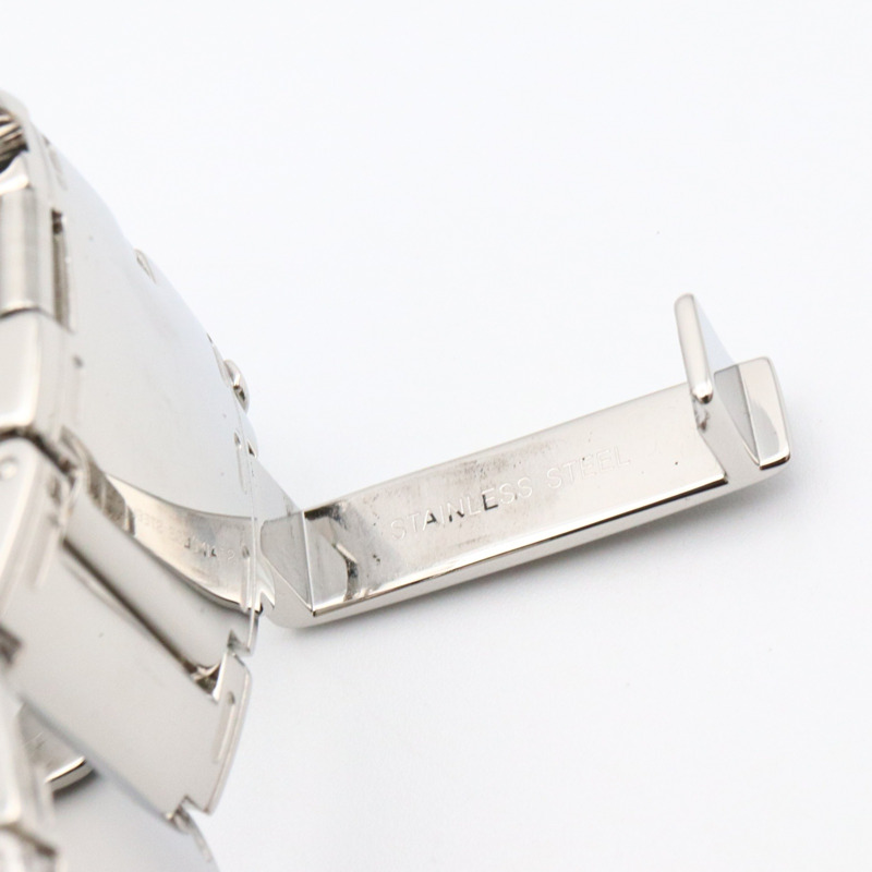 芬迪 (Fendi) 扣環圖案腕錶，不鏽鋼材質，女士款，黑色，3800克-18