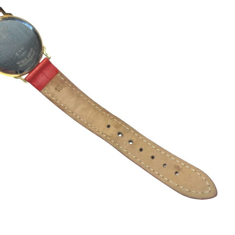 Dior 45.12.02 石英香檳金錶盤女錶-7