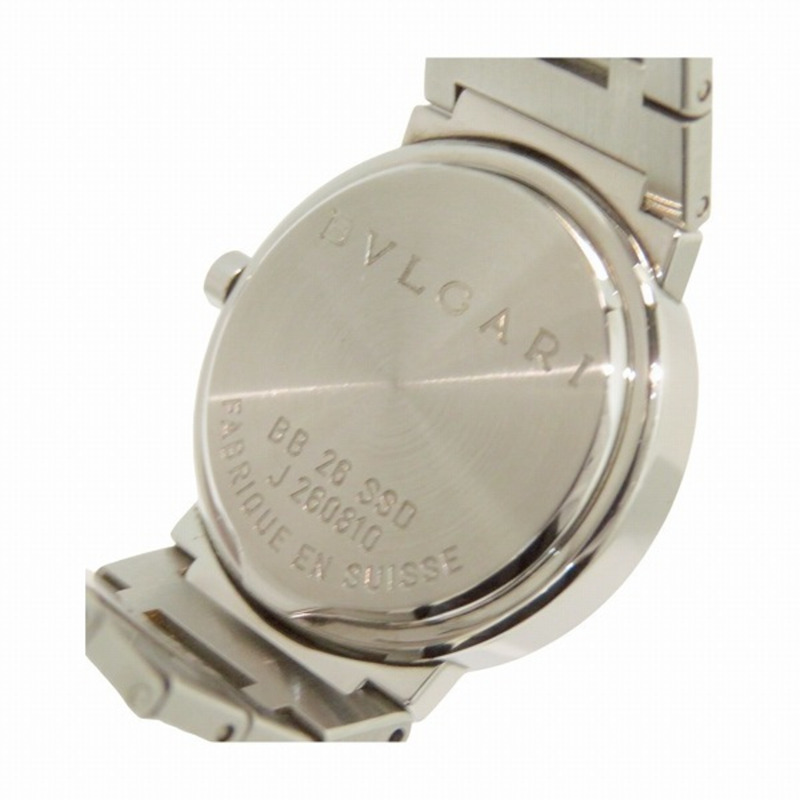 寶格麗 BB26SSD 日期石英女士腕錶-4