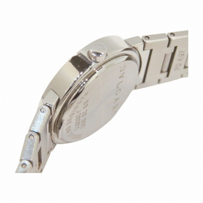 寶格麗 BB26SSD 日期石英女士腕錶-6