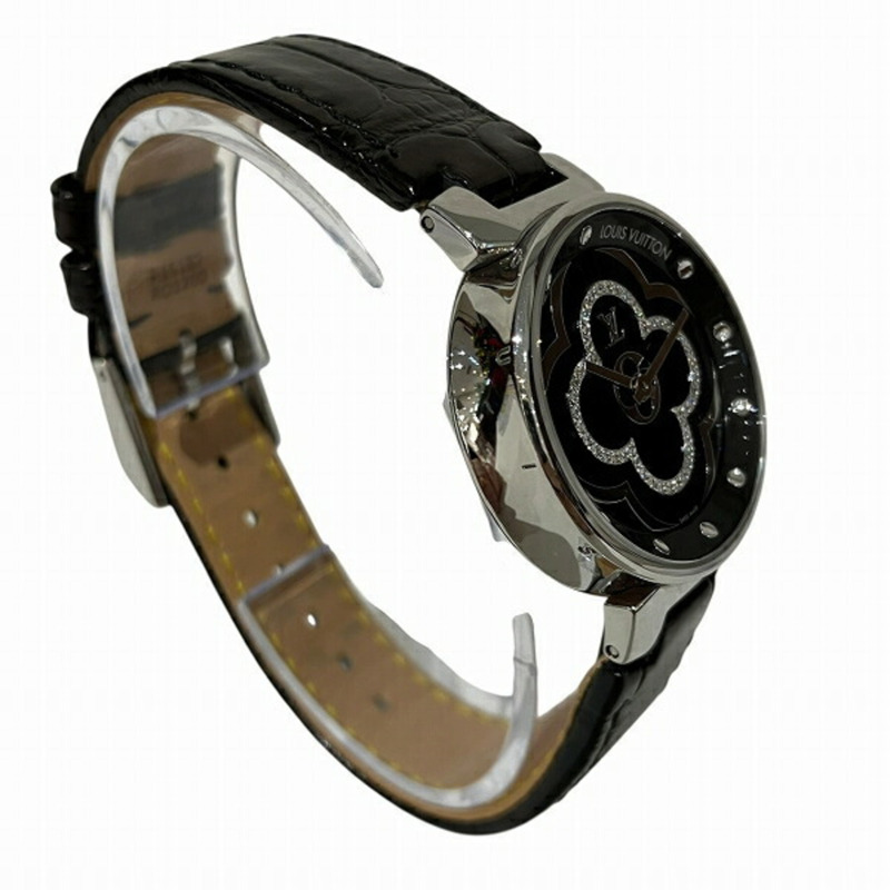 路易威登 Tambour Moondevian 28 QA018 女士石英腕錶-2