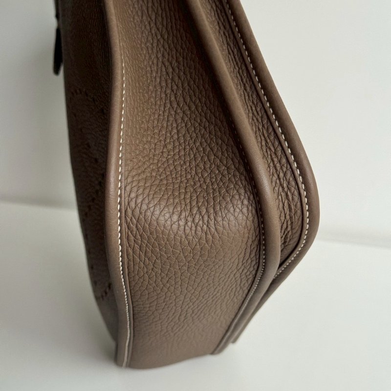 98新🫰🏻Hermès 愛馬仕 Evelyne 29 大象灰金釦-9