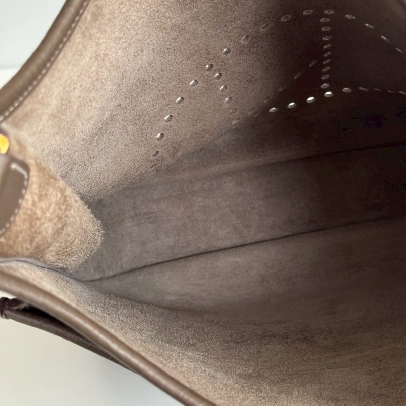 98新🫰🏻Hermès 愛馬仕 Evelyne 29 大象灰金釦-11