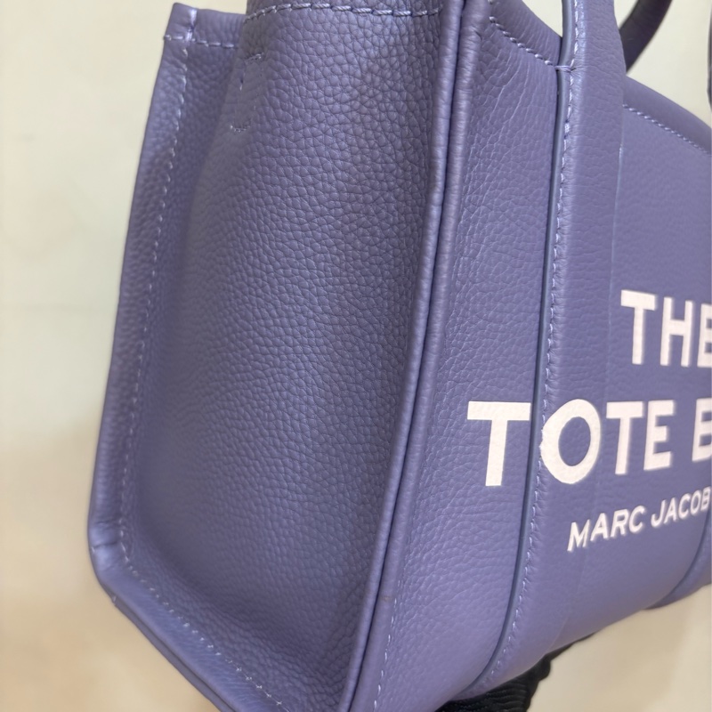 MARC JACOBS THE TOTE BAG紫色全皮托特包-1