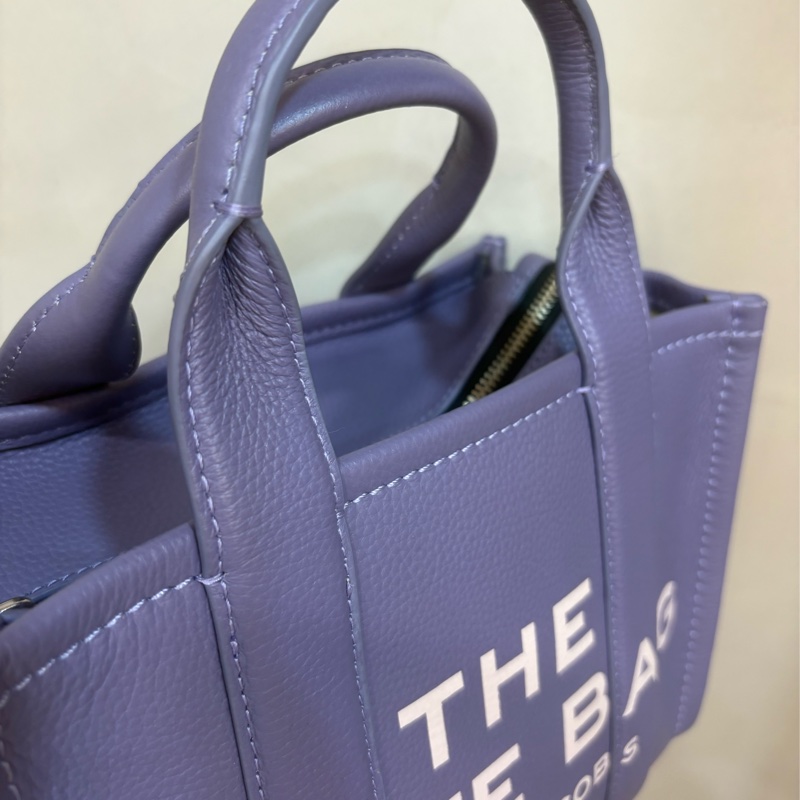 MARC JACOBS THE TOTE BAG紫色全皮托特包-2