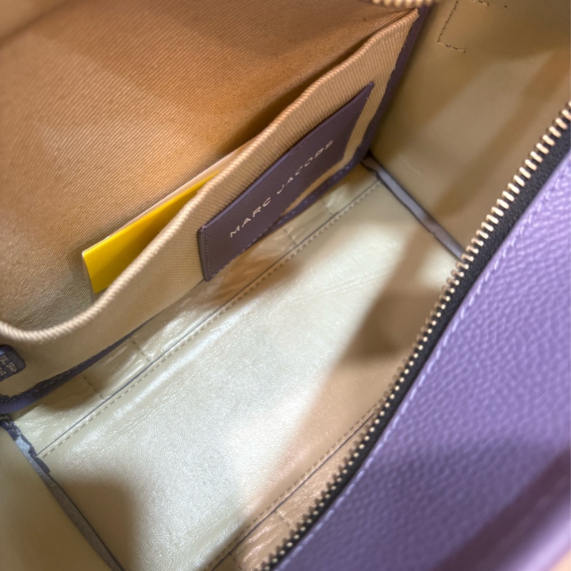 MARC JACOBS THE TOTE BAG紫色全皮托特包-6