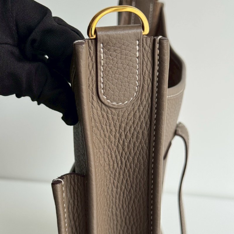 99新🆕Hermès 愛馬仕 Evelyne 29 大象灰金釦-11
