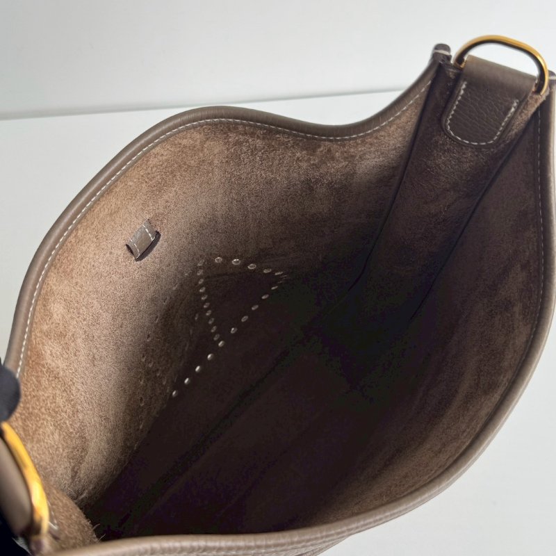 99新🆕Hermès 愛馬仕 Evelyne 29 大象灰金釦-13
