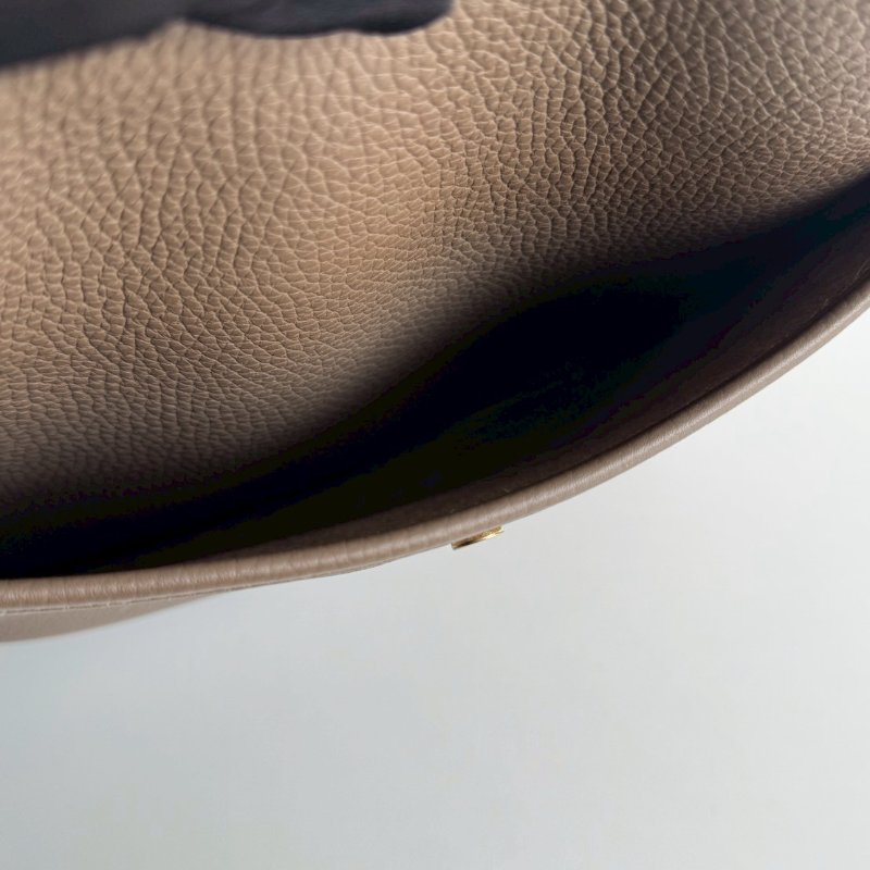 99新🆕Hermès 愛馬仕 Evelyne 29 大象灰金釦-15