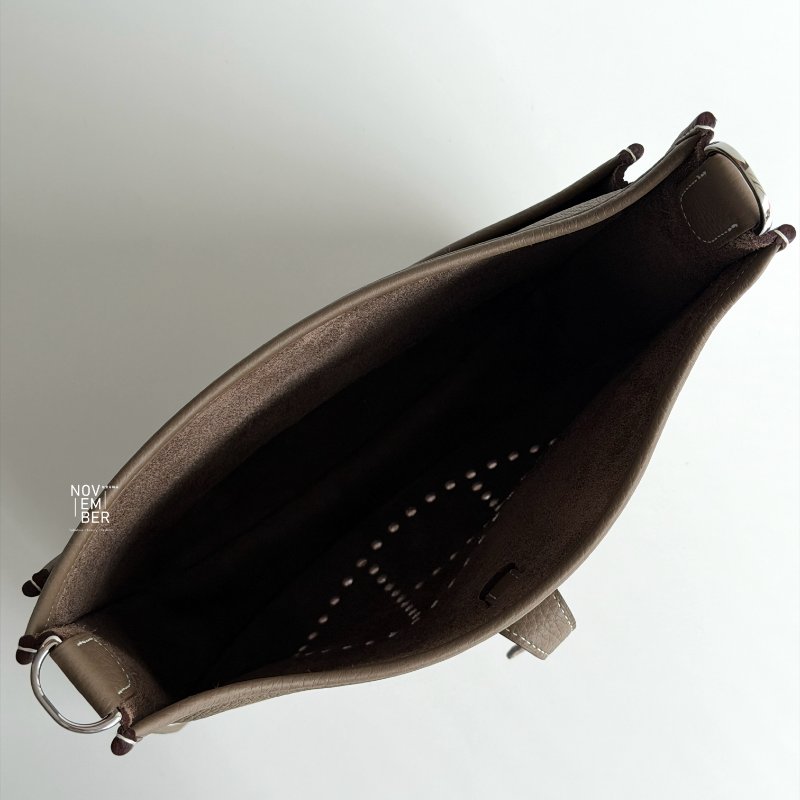 閒置新✨Hermès 愛馬仕 Evelyne 29 大象灰銀釦-3