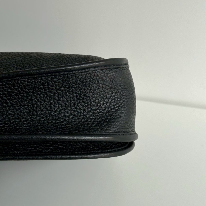 閒置新✨Hermès 愛馬仕 Evelyne 29 黑色銀釦-7