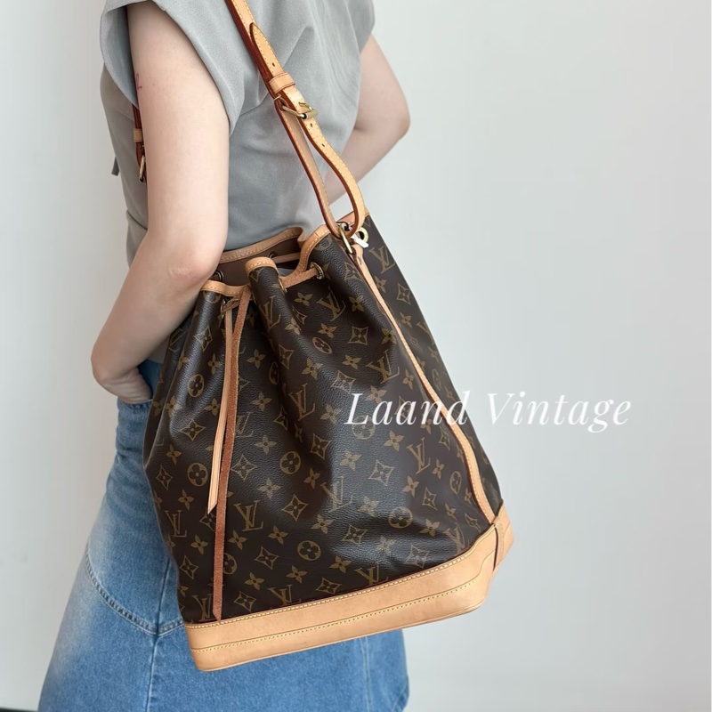 🫶🏻超優惠路易威登LV原花抽繩NOE大號水桶包M42224-0