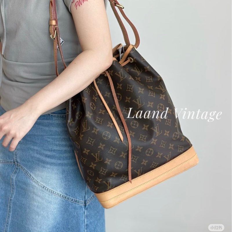 🫶🏻超優惠路易威登LV原花抽繩NOE大號水桶包M42224-1