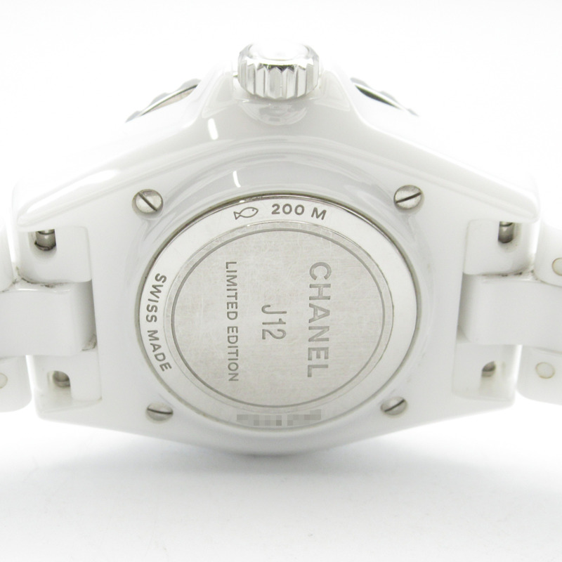 香奈兒 J12 Wanted de Chanel 女士腕錶，白色，陶瓷，H7419-5