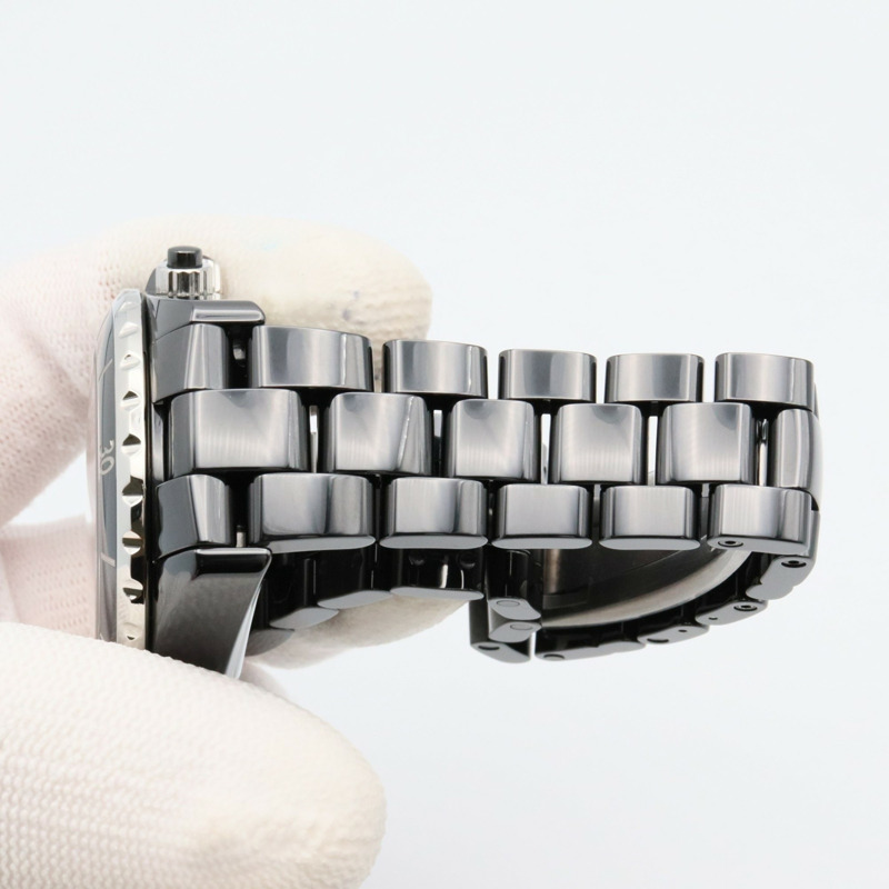 香奈兒 J12 計時腕錶，男士，黑色，陶瓷，H0940-7