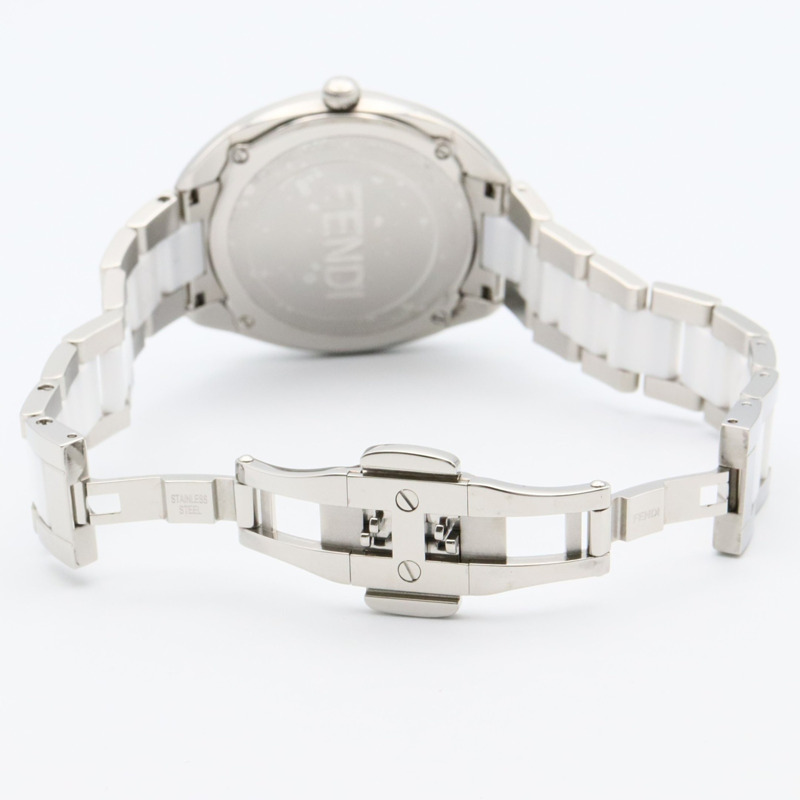 Fendi Bugs Monster腕錶，不鏽鋼材質，女士款，黑色，21000公尺防水-3