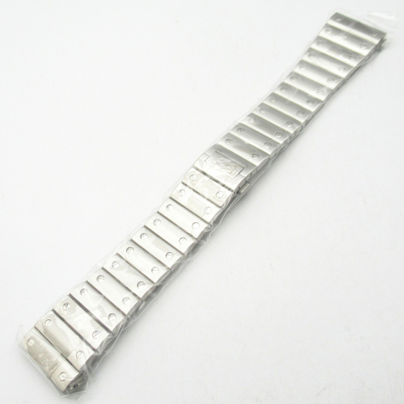 卡地亞 Santos de Chronograph XL 男士腕錶，不鏽鋼錶殼，橡膠錶帶，灰色 (WSSA0078)-10