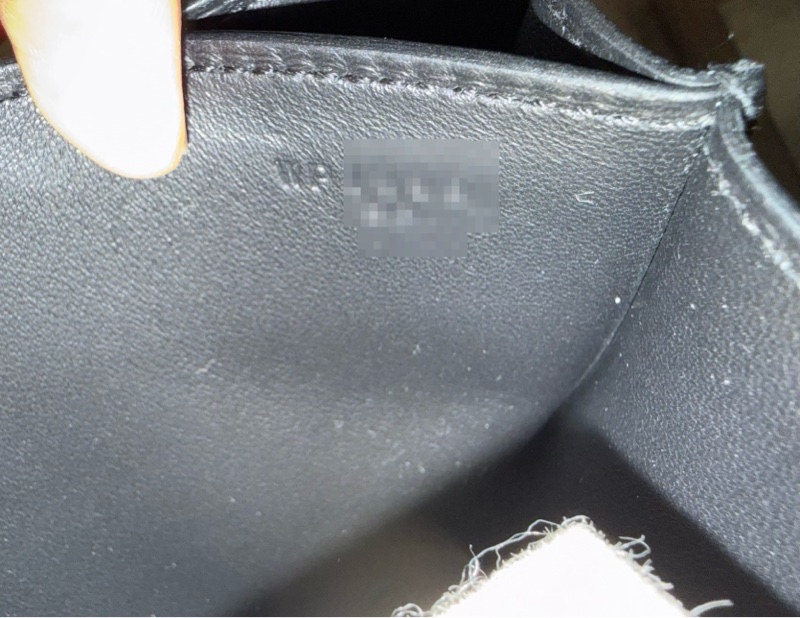 愛馬仕Hermes康康Constance mini 19 黑金W刻-6