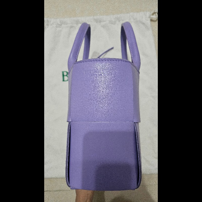 BV 葆碟 Mini Arco Tote Bag 迷你手提托特包可斜咩 薰衣草紫色 羊皮意大利製造-6