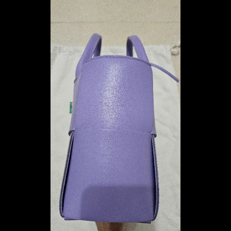 BV 葆碟 Mini Arco Tote Bag 迷你手提托特包可斜咩 薰衣草紫色 羊皮意大利製造-7