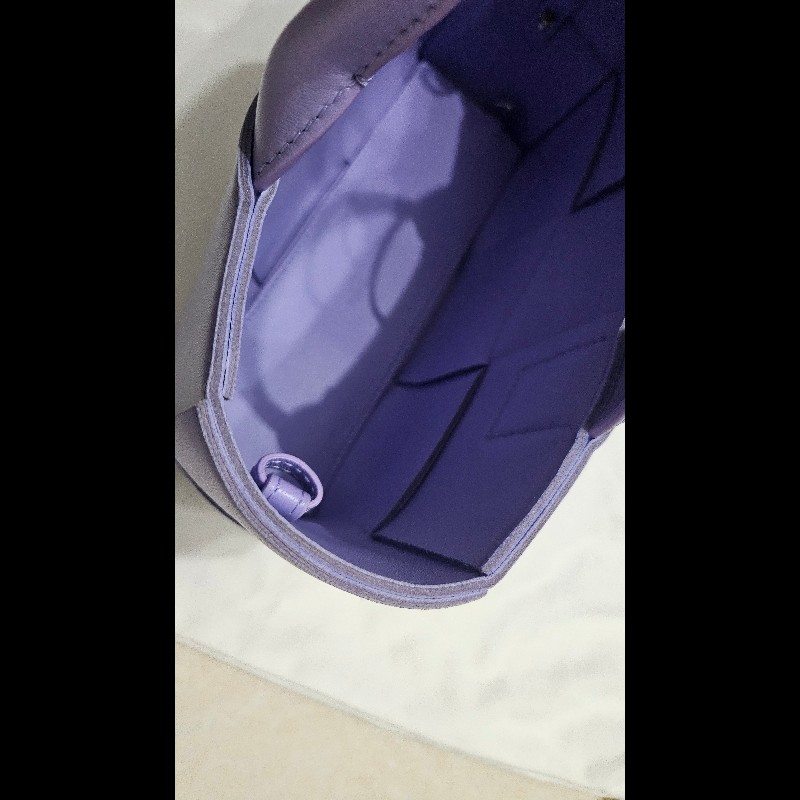 BV 葆碟 Mini Arco Tote Bag 迷你手提托特包可斜咩 薰衣草紫色 羊皮意大利製造-18