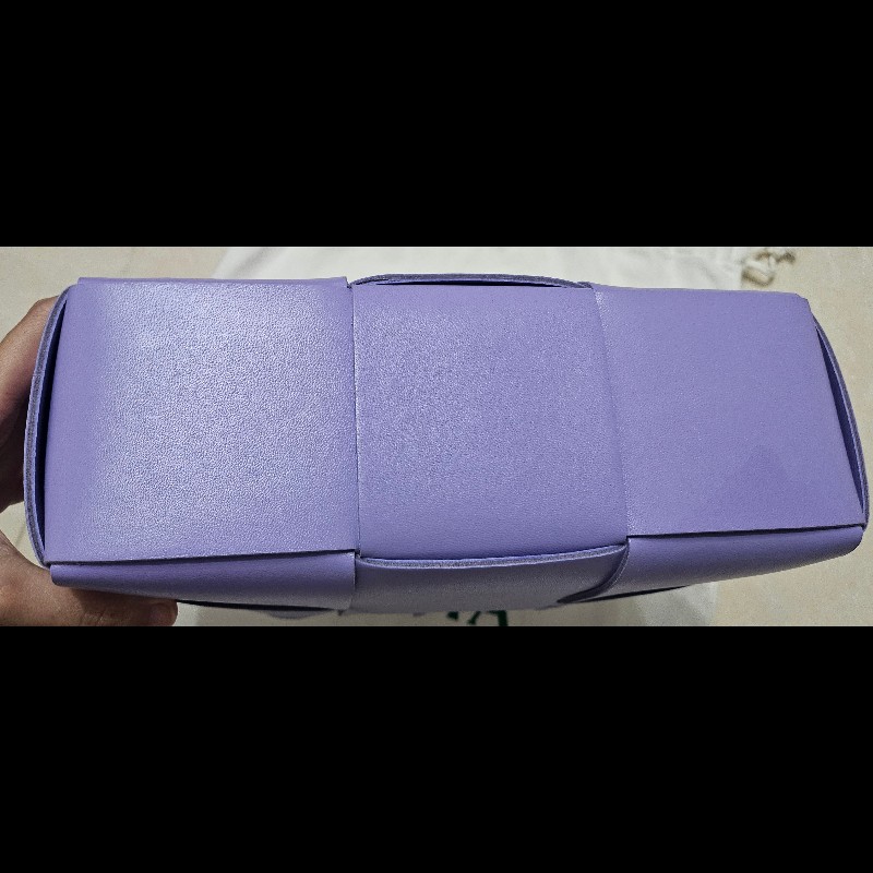 BV 葆碟 Mini Arco Tote Bag 迷你手提托特包可斜咩 薰衣草紫色 羊皮意大利製造-34