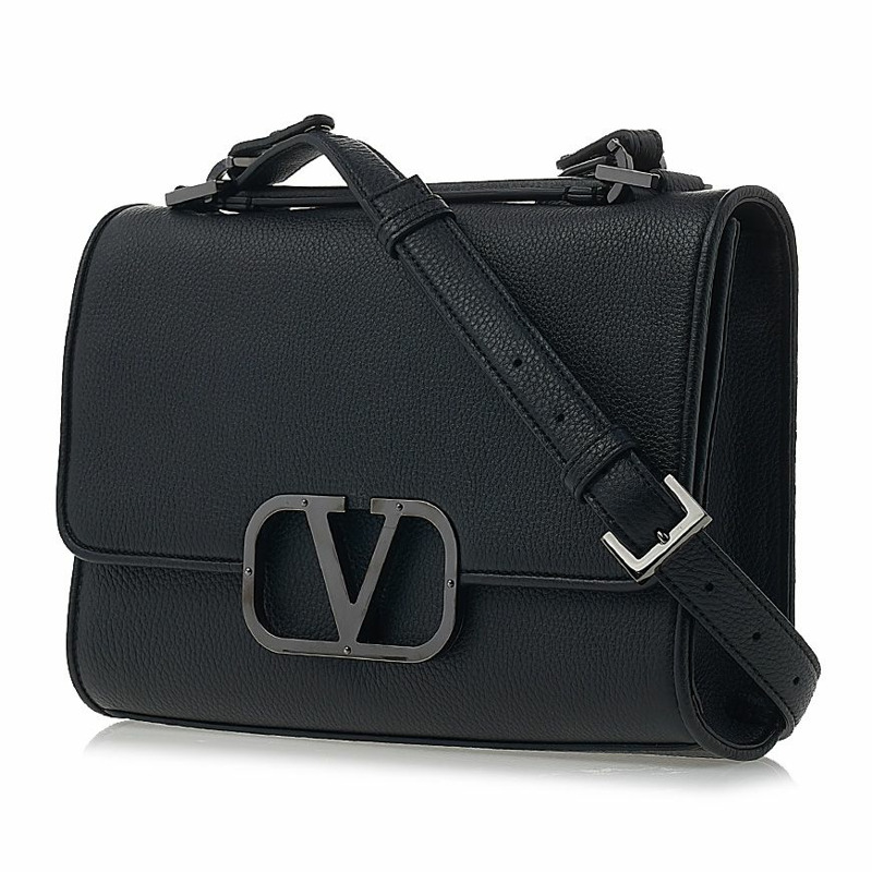 VALENTINO 標誌性 V 字 Logo 單肩包-1