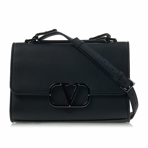 VALENTINO 標誌性 V 字 Logo 單肩包