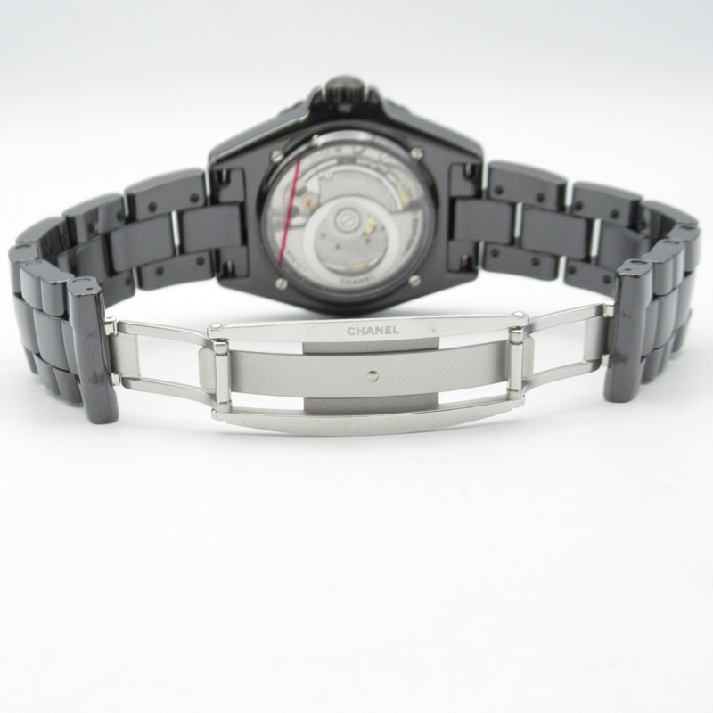 香奈兒 J12 星際腕錶，男士，黑色，陶瓷，H7989-4