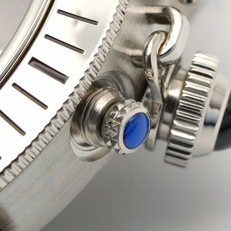 卡地亞 Pasha de Chronograph 腕錶，不鏽鋼材質，男款，灰色，WSPA0027-6