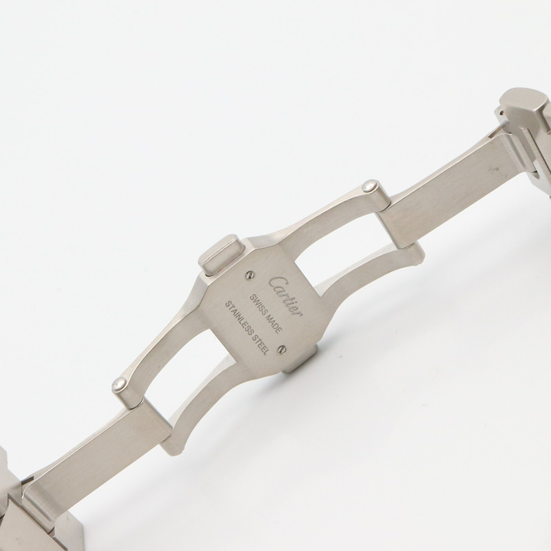 卡地亞 Pasha de Chronograph 腕錶，不鏽鋼材質，男款，灰色，WSPA0027-13