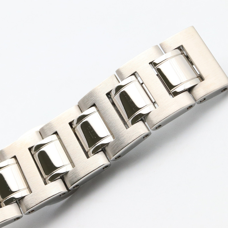 寶格麗 (BVLGARI) 12P 鑲鑽腕錶，不鏽鋼材質，女士款，黑色，BB26BSS 12-11