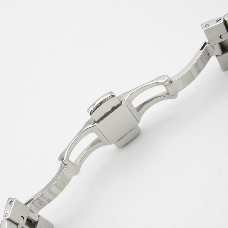 路易威登 Tambour Slim MM 女士腕錶，不銹鋼材質，銀色，型號 Q13MJ-22