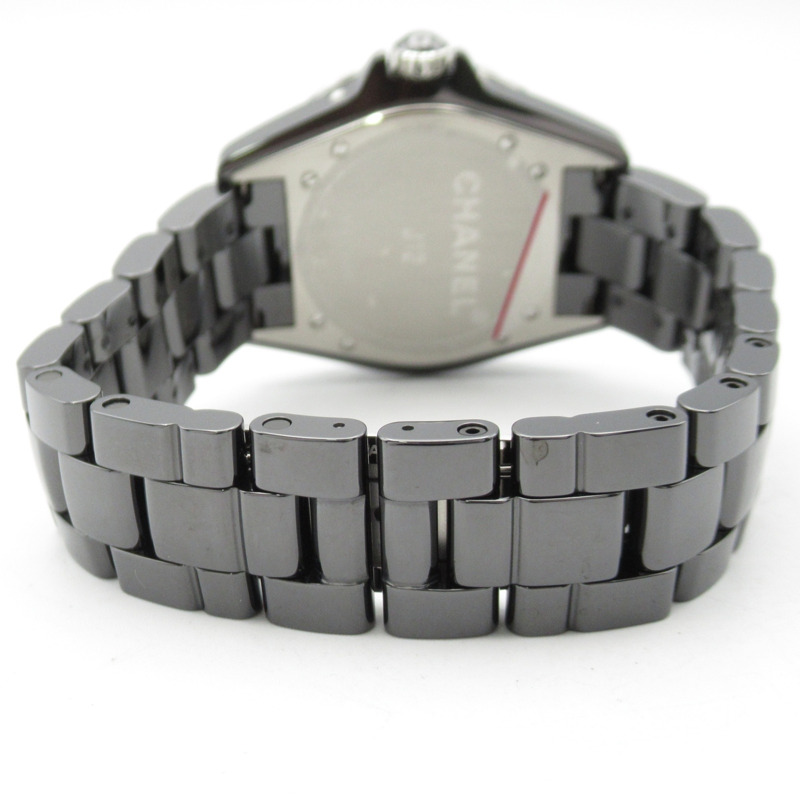 香奈兒 J12 Firth de Lune 陶瓷男士腕錶，黑色，H3406-3