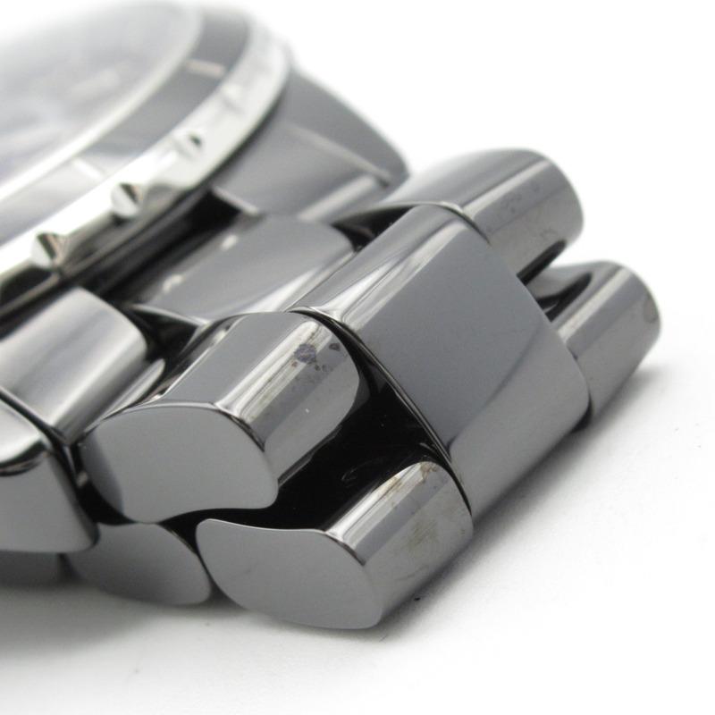 香奈兒 J12 Firth de Lune 陶瓷男士腕錶，黑色，H3406-13