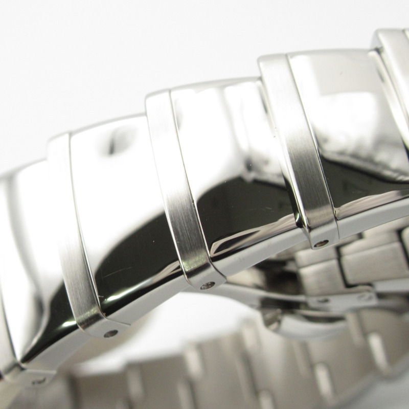 寶格麗 Lucea Date 11P 鑲鑽腕錶，不鏽鋼錶殼，白色錶殼，女款，LU33WSSD 11-12