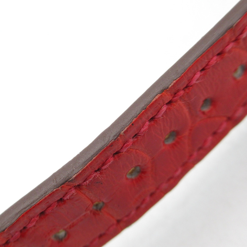 愛馬仕纖薄腕錶，不鏽鋼和皮革錶帶，銀色，CA2.230，女士款-16