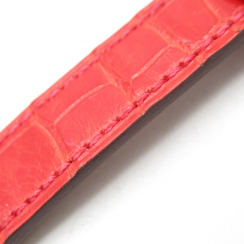 愛馬仕纖薄腕錶，不鏽鋼和皮革錶帶，銀色，CA2.230，女士款-20