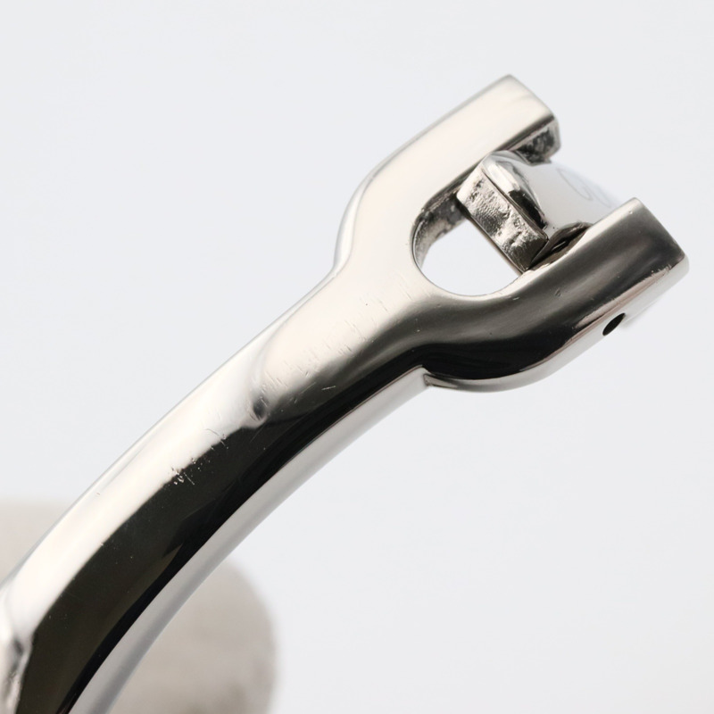 Gucci 6800L 女士白色不鏽鋼鑲鑽腕錶，附錶殼-13