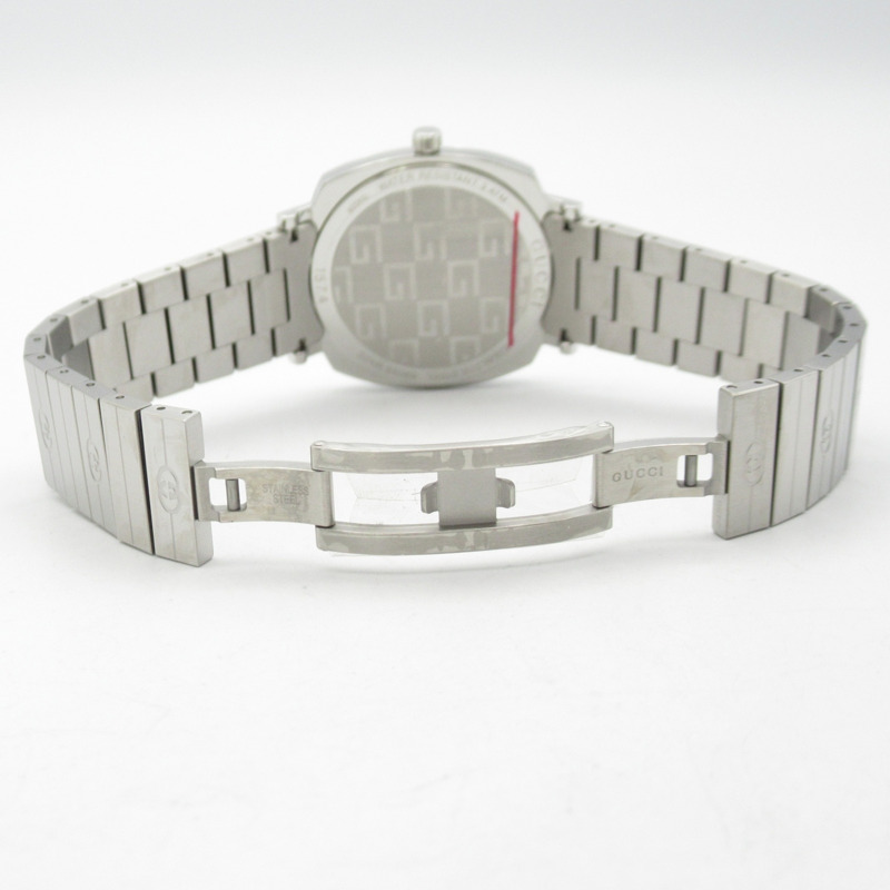 Gucci Grip腕錶，不鏽鋼材質，男童款，白色，尺寸157.4-4