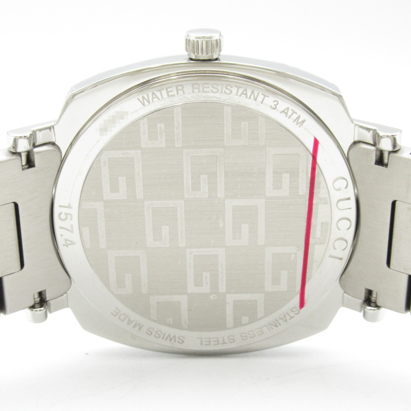 Gucci Grip腕錶，不鏽鋼材質，男童款，白色，尺寸157.4-5