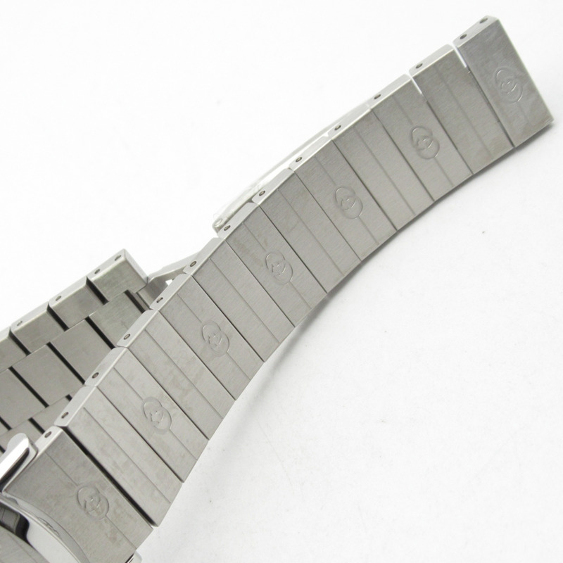 Gucci Grip腕錶，不鏽鋼材質，男童款，白色，尺寸157.4-12