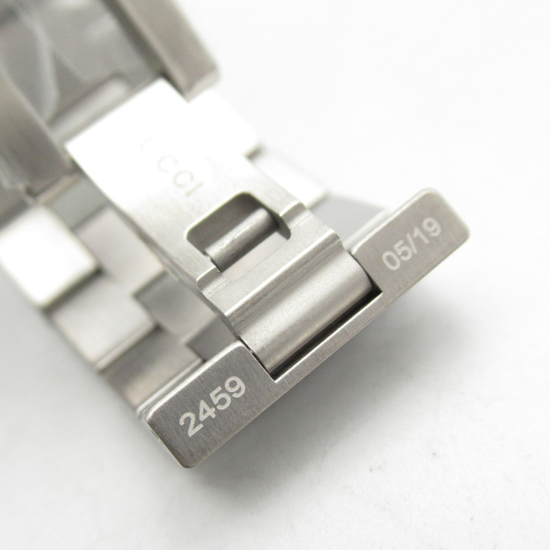 Gucci Grip腕錶，不鏽鋼材質，男童款，白色，尺寸157.4-17