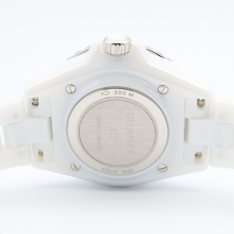 香奈兒 J12 陶瓷腕錶，女士，白色，H5698-4