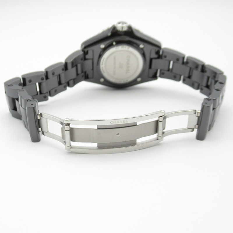 香奈兒 J12 電陶瓷腕錶，女士，黑色，H7121-4