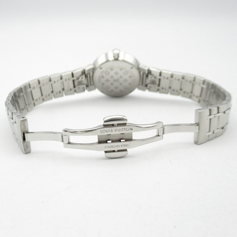 路易威登 Tambour 8鑽腕錶，不鏽鋼材質，女款，銀色，Q12MG-3