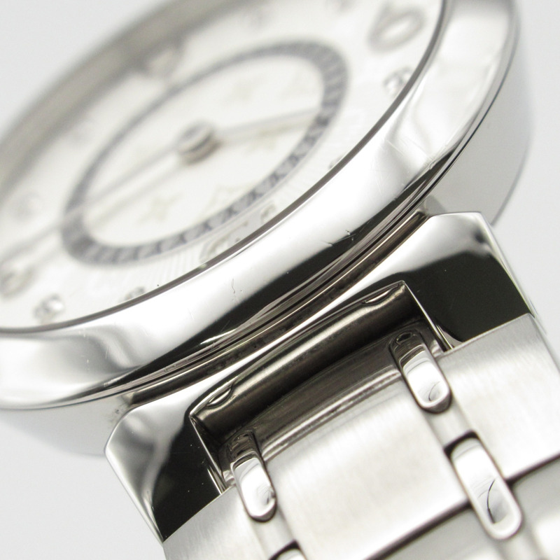 路易威登 Tambour 8鑽腕錶，不鏽鋼材質，女款，銀色，Q12MG-12