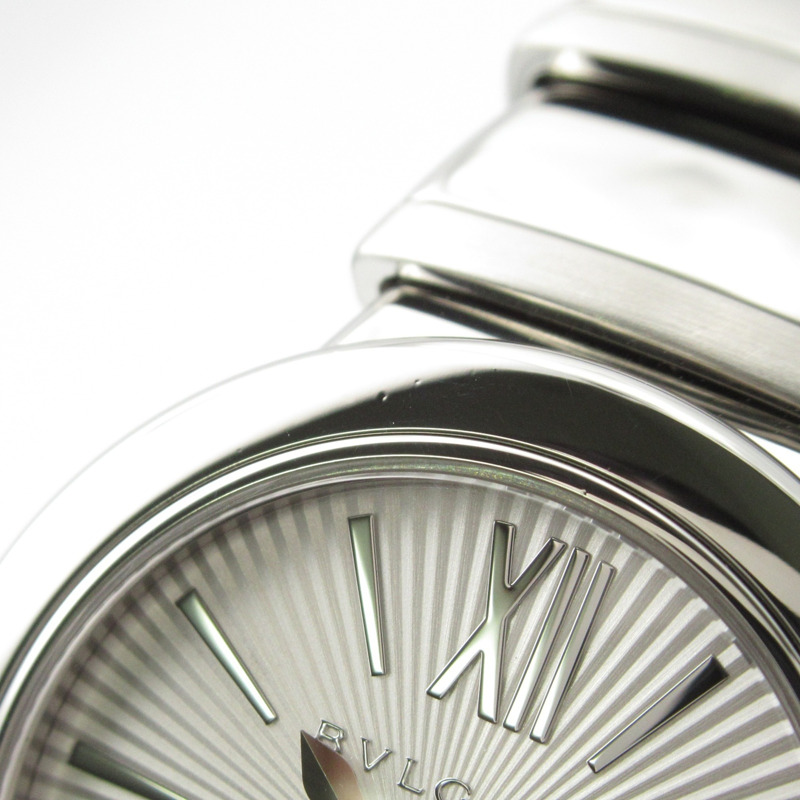 寶格麗 Lucea 系列不鏽鋼女士腕錶，銀色，LU28C6SSD-11